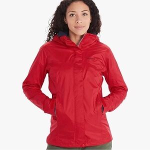 Marmot PreCip Rain Jacket Women's Small NWT - Red Waterproof
Shell